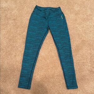 Women’s Reebok Teal ankle length Leggings - size M